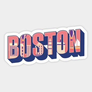 Boston Sticker